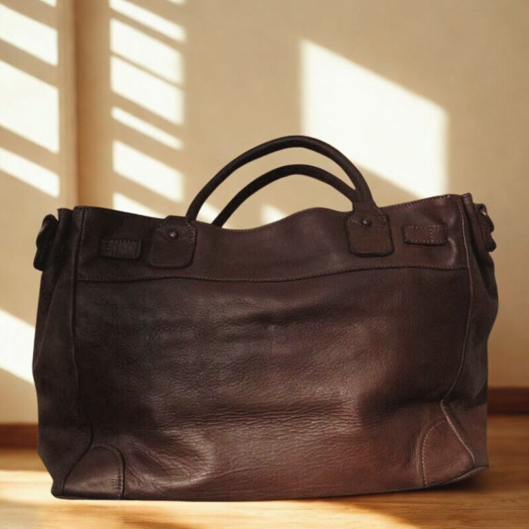 sac à main urban vintage couleur café