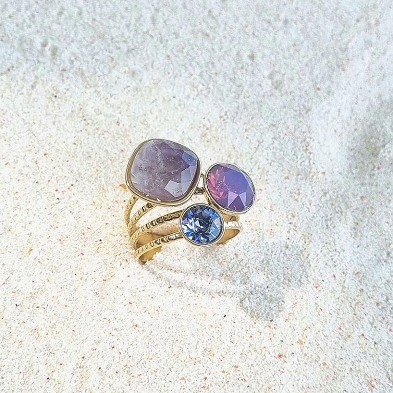 Bague Trilogie Améthyste