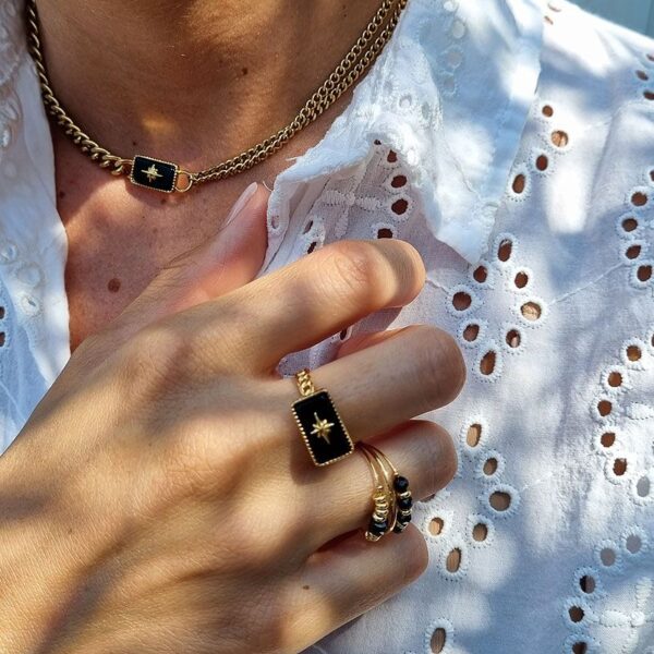 bague onyx constellation bohm