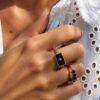 bague aliciane onyx bohm paris