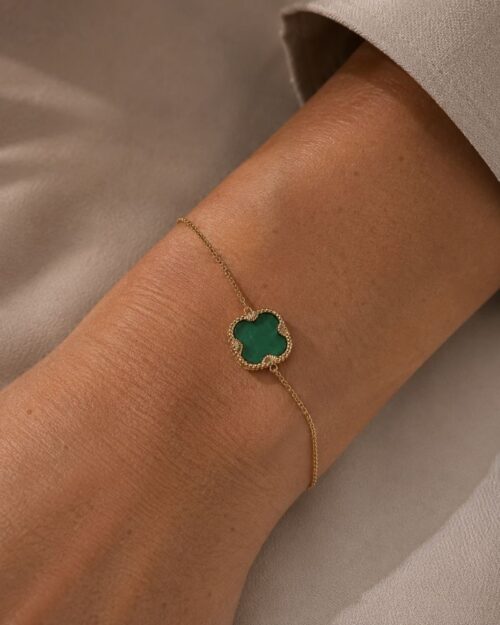 bracelet lloyd agate verte