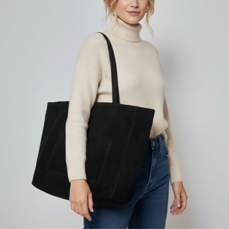 Sac cabas daim Lilou