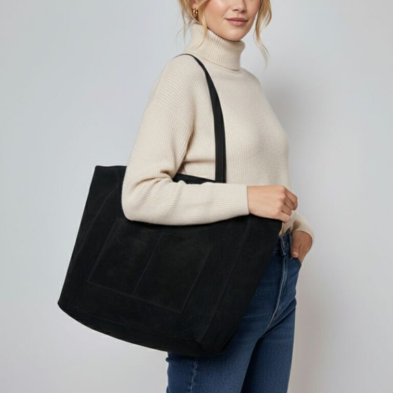 Sac cabas daim Lilou