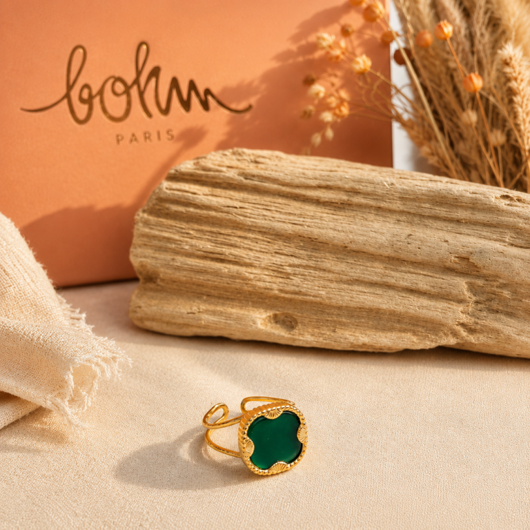bague lloyd agate verte bague lloyd agate verte marque bohm paris