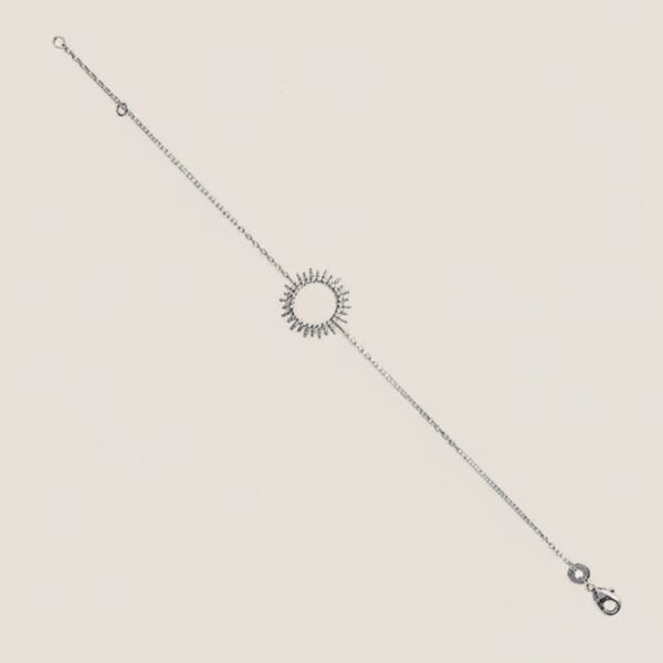 Bracelet argent Soleil