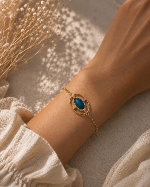 bracelet pierre apatite bijou bohm paris