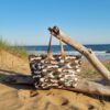 Cabas de plage oversize Camo