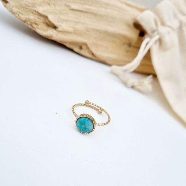 bague amazonite bohm