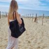 sac cabas de plage xl noir