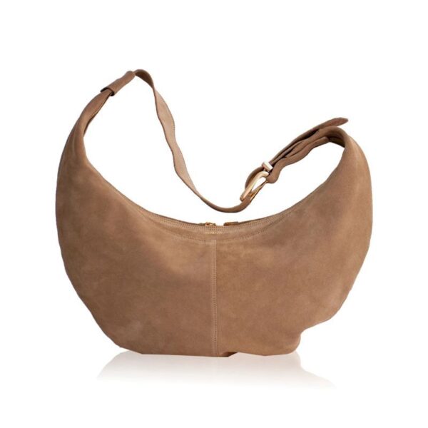 Sac demi lune nubuck Ariana