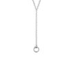 Collier Argent forme Y