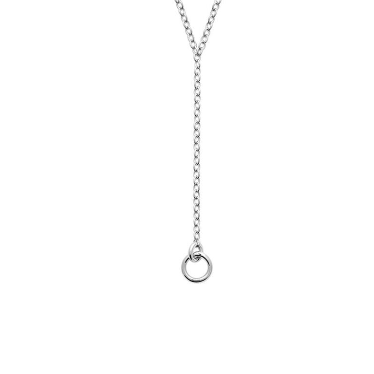 Collier Argent forme Y