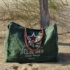 sac de plage XL sel de mer vert cactus