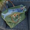 sac cabs de plage XL vert cactus