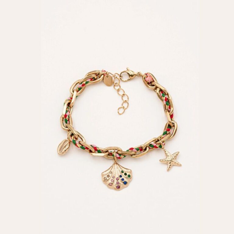 bracelet pampilles coquillage bohm
