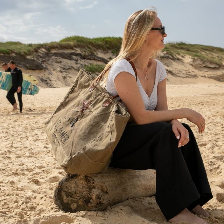 sac de plage grand format pour femme