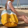 sac de plage coton imprimé soul light