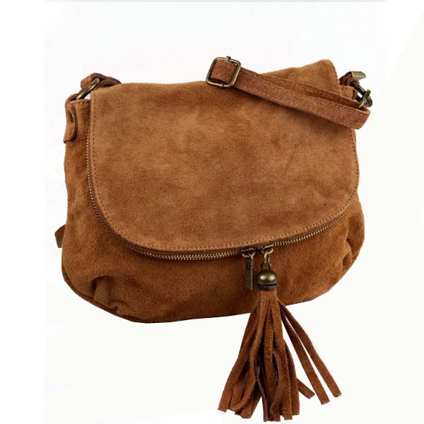 Sac besace camel