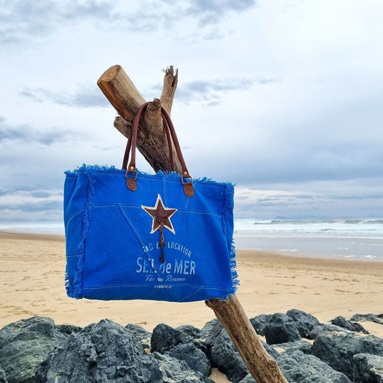 sac de page bleu roi