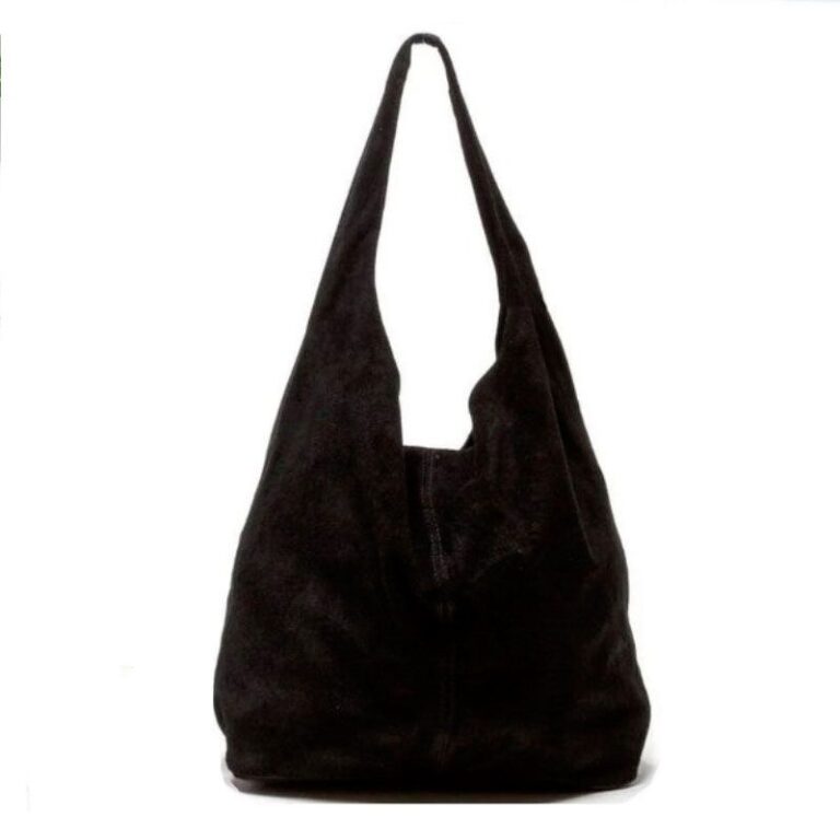 Sac Hobo daim Noir