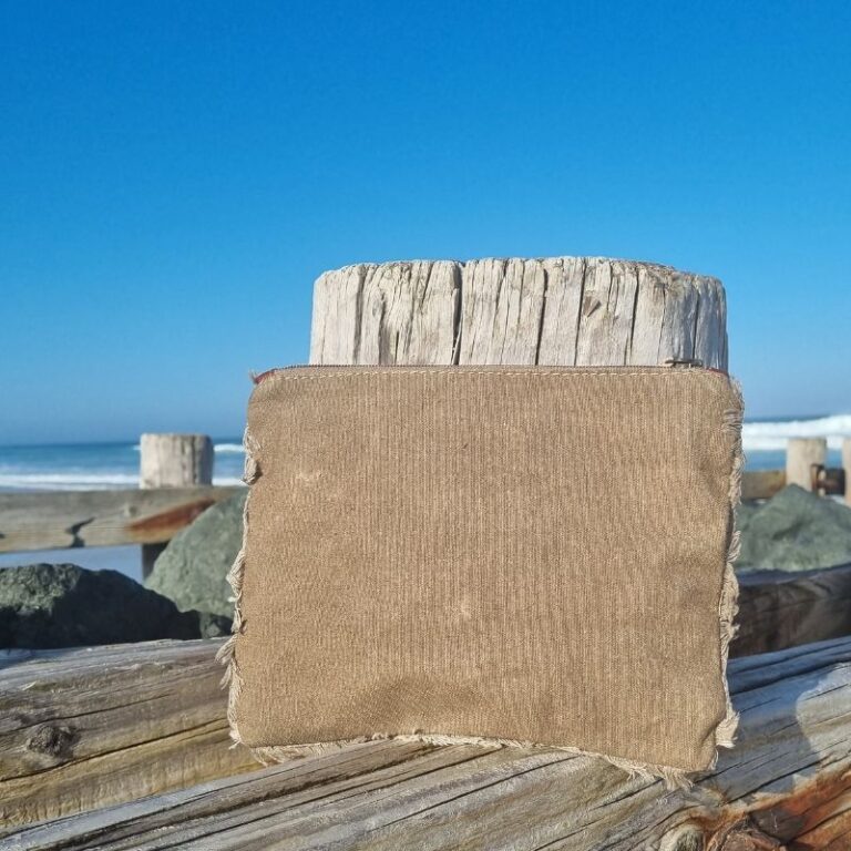 Pochette de plage Sel de Mer tabac