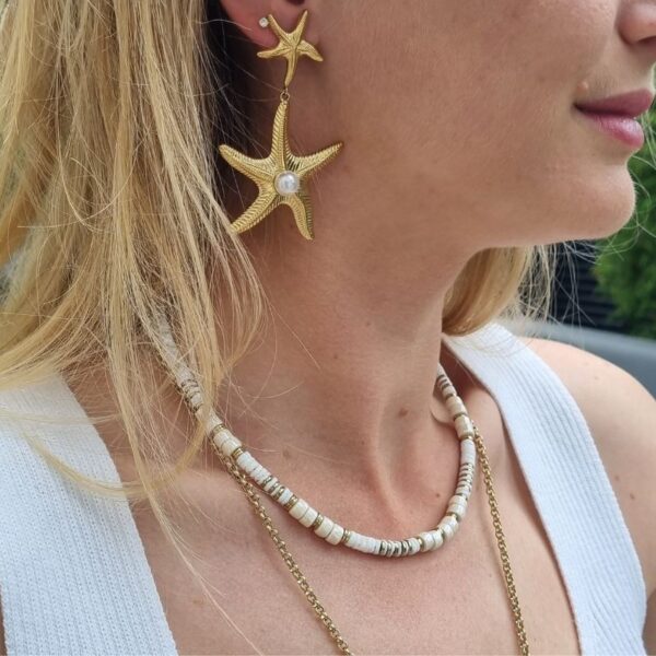 boucles d'oreilles etoile de mer bijoux tendance 2025 mile mila