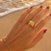 bague étoile de mer dorée bague étoile de mer dorée mile mila