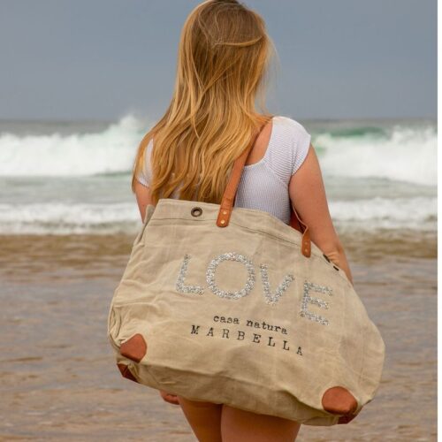 sac de plage XXL LOVE