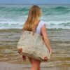 sac de plage XXL love