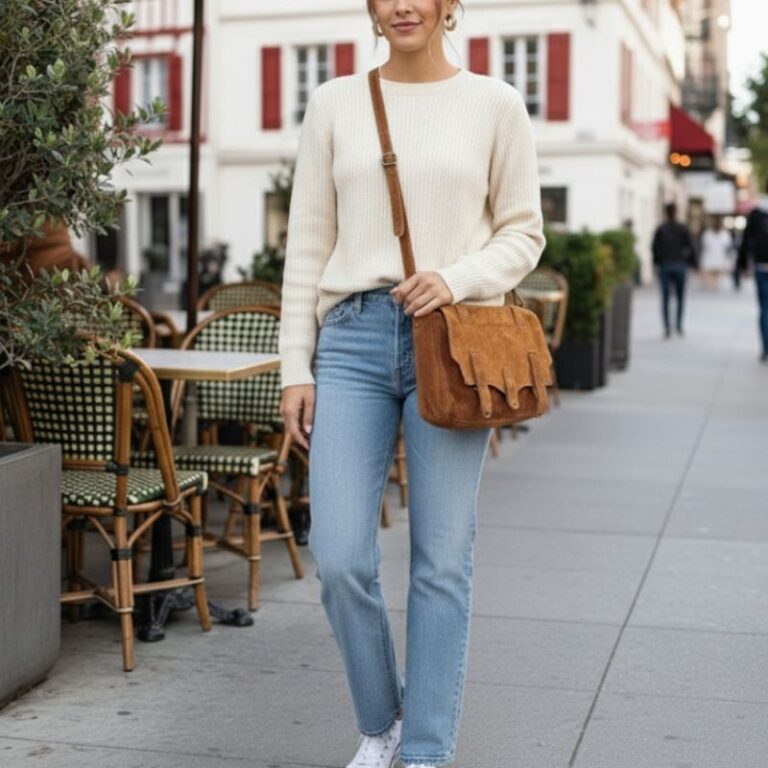 Sac Bandoulière Messenger camel