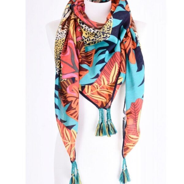 Etole carré Panthère sur son rocher