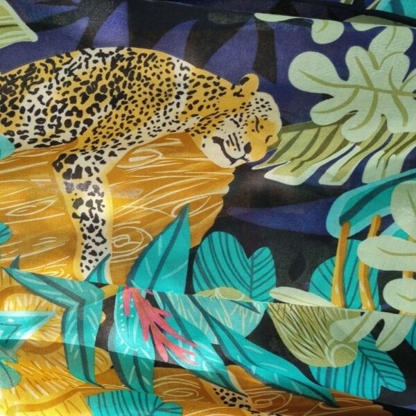 étole panthere marque palme paris