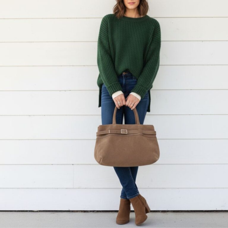 sac à main couleur moka en cuir nubuck fait main en europe haute qualité