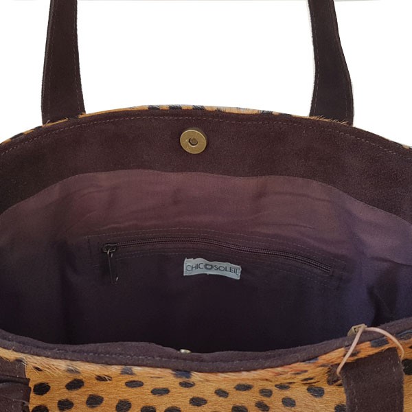 Sac cabas léopard BANITA