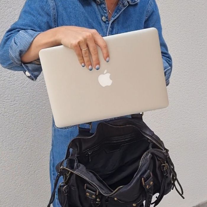 Ceinture large cuir nubuck Noir