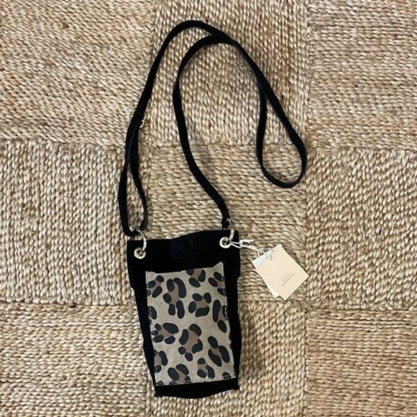 Pochette téléphone daim Eliora