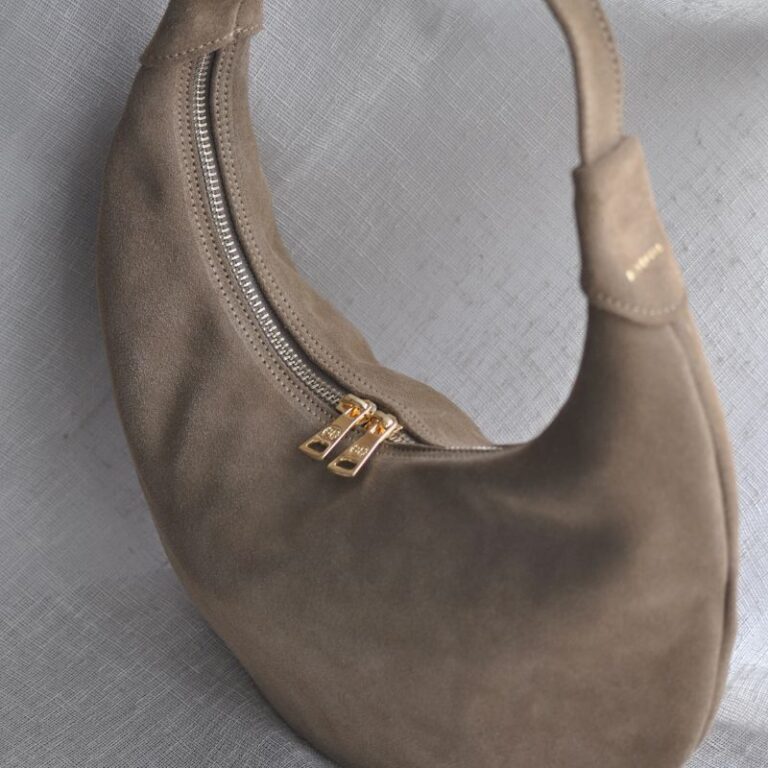 sac à main cuir premium fait main couleur moka marque bonendis athènes