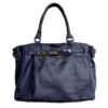 Sac tendance urban vintage bleu marine, pratique et élégant
