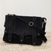 Sac bandoulière messenger noir
