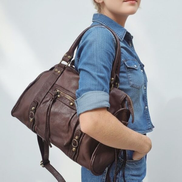 sac esprit vintage café sac de cours pour la fac ou le lycée