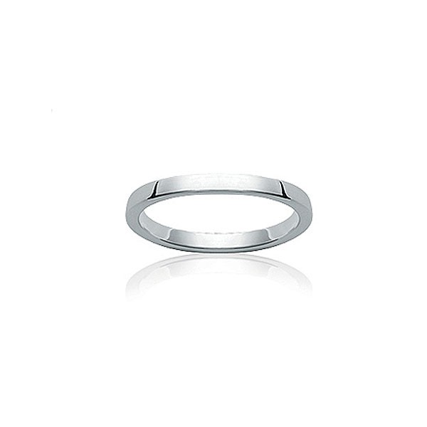 Bague anneau lisse argent 925