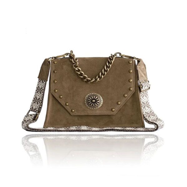 Sac Cuir Nubuck CHIARA moka