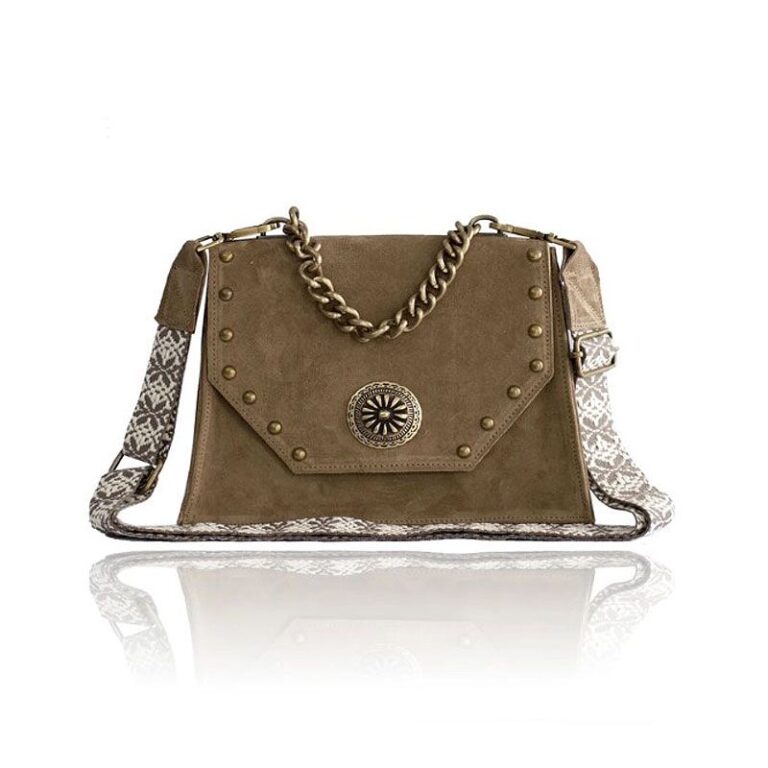 Sac Cuir Nubuck CHIARA moka