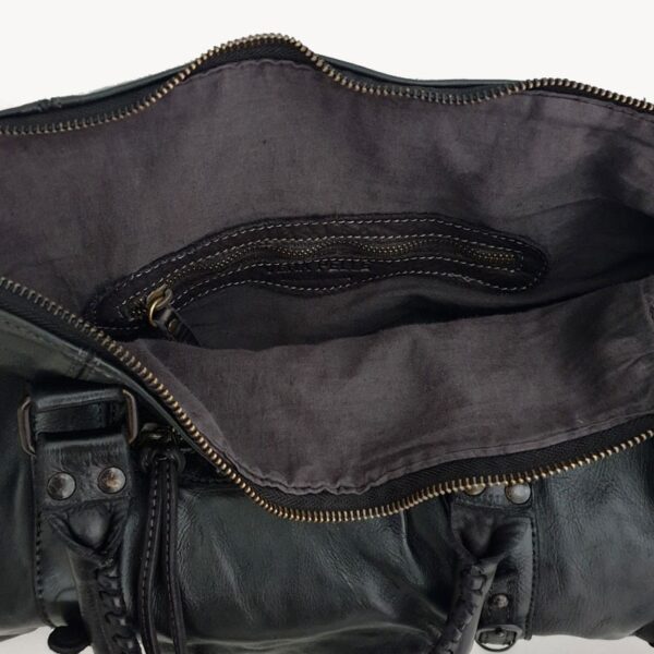 Sac esprit Vintage Noir