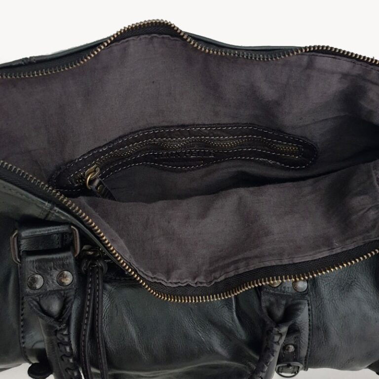 Sac esprit Vintage Noir