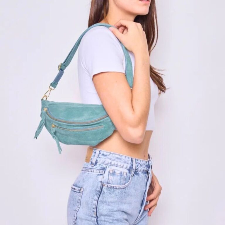 Sac banane Lisa bleu ciel