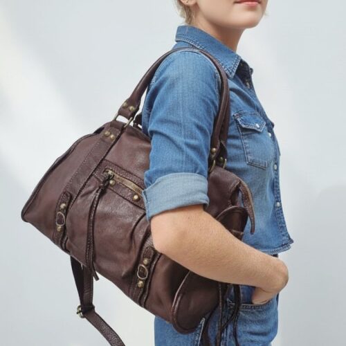 sac esprit vintage café sac de cours pour la fac ou le lycée