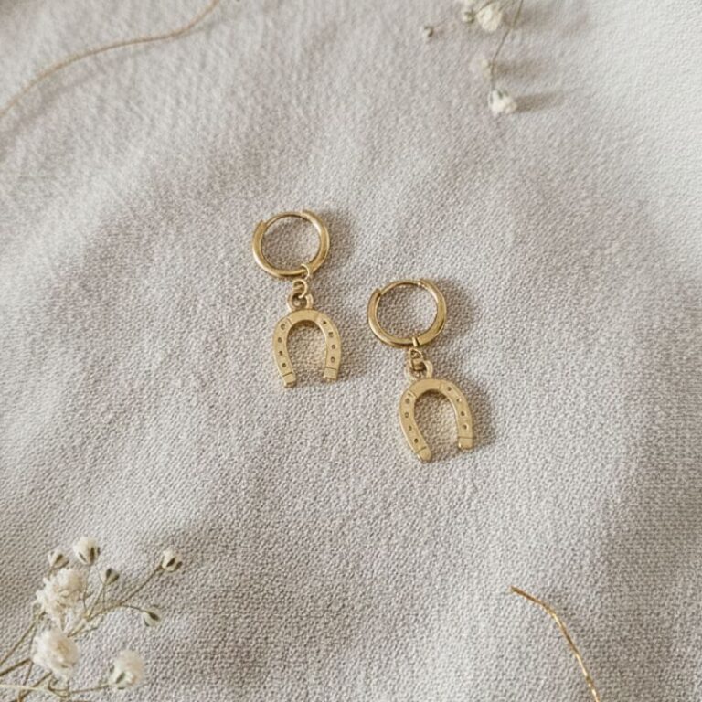 Mini créoles fer à cheval