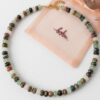 collier lina turquoise africaine & rhodonite