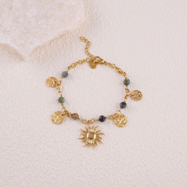 Bracelet turquoise africaine Solalma